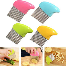 Load image into Gallery viewer, 1pc French Fries Cutter Stainless Steel Potato Chips Making Peeler Cut Plastic Handle Vegetable Kitchen Knives Fruit Tool 2019