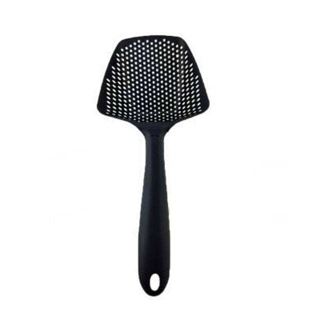 1Pcs Nylon Strainer Scoop Colander Kitchen Accessories Gadgets Drain Veggies Water Scoop Portable Home Cooking Tools