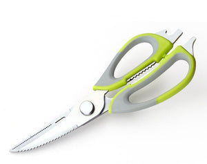 Multi-Function Kitchen Scissors Cutter Knife Board Stainless Steel Kitchen Vegetable Knives Meat Potato Cheese Meat Cut